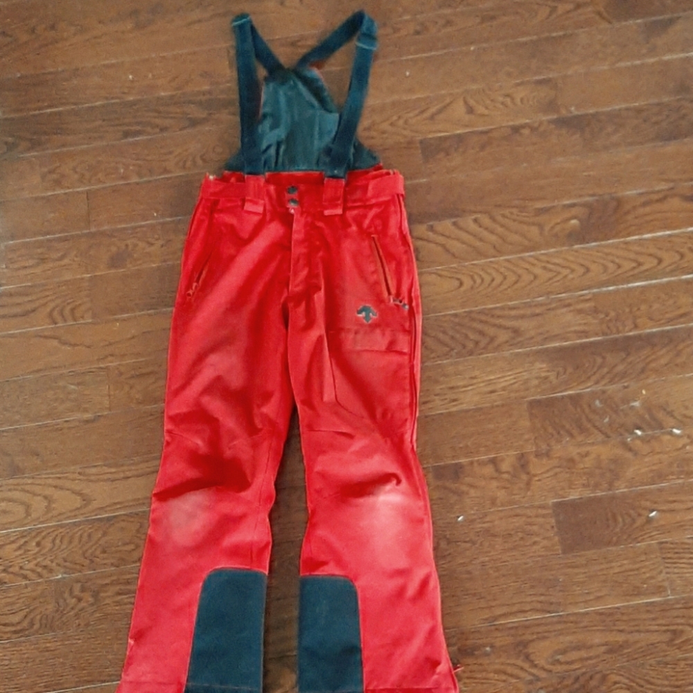 Descente boys side zip ski pants